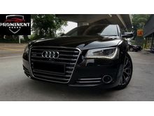Audi A8 NEW FACELIFT 4.2(A) 1 YEAR WARRANTY 2013,F&B DVD PLAYER,SUN ROOF,ELECTRONIC SEATS F&B,POWER BOOT,GPS SYSTEM,ONE DATO SRI OWNER