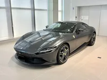 Recon 2023 Offer Stock Ferrari Roma 3.9T V8 Sport Coupe Gray Grade 6A Super Low Mileage Ferrari Approved