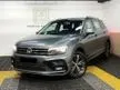 Used 2022 Volkswagen Tiguan 1.4 Allspace Highline SUV FULL SERVICE RECORD UNDER WARRANTY LOW MILEAGE CONDITION LIKE NEW CAR POWER BOOT 1 OWNER FULL LEATHER