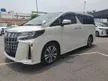 Recon 2021 Toyota Alphard 2.5 SC MPV SUNROOF, RECON UNREG