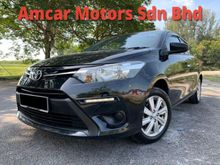 2017 Toyota Vios 1.5 J Sedan FULL SPEC 7 SPEED NEW MODEL ENGINE DUA VVTI FACELIFT MODEL FULL SERVIES TOYOTA MILEAGE ONLY 42K KM