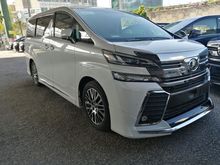 2015 Toyota Vellfire 2.5 Z G Edition MPV