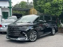 2024 Toyota Alphard 2.5 Z Modelista BODYKIT SUNROOF DIM BSM APPLE CAR PLAY SPARE TYRE ELECTRICAL MEMORY VENTILATION PILOT LEATHER SEAT