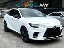 2023 Lexus RX 350 2.4 F Sport Handling SUV/5A Unit / Rear Electric Sear / 360 Surround Cam / Red Interior / TALA15 / F Sport / RX / RX350 / Pan Roof/