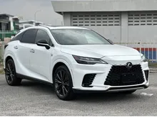 2023 Unregistered OFFER STOCK Lexus RX 350 2.4 F Sport Handling SUV Open for booking