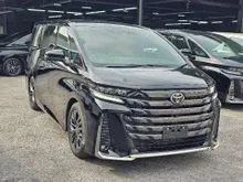 OFFER UNREG 2025 Toyota Vellfire 2.4 Z Premier MPV BLACK With JBL SOUND SYSTEM/ BROWN LEATHER SEAT/ FREE 6 YEAR WARRANTY / PROCESSING FEE RM1350