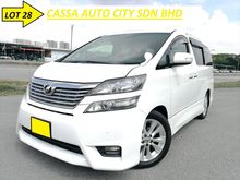 2008 Toyota Vellfire 3.5 V L Edition TIP TOP CONDITION 1 OWNER