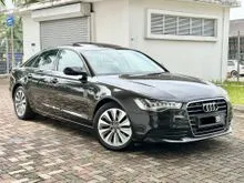 HARGA O.T.R RM27,700 Audi A6 2.0 Hybrid TFSI Sedan SUNROOF / POWERBOOT / BOSE SOUND SYSTEM 2013 HIGH SPEC -(NO PROCESSING FEE)