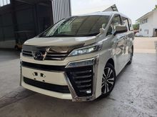 2018 Unreg Recon Toyota Vellfire Latest Facelift 2.5 Full Leather Sun Moon Roof MPV