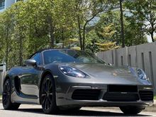 2016 Porsche 718 2.0 Boxster Convertible 4 POINTS LED DAYLIGHT