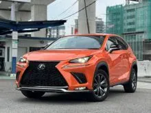 2021 Lexus NX 300 2.0 F Sport SUNROOF 4 CAMS