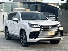 2024 Unregistered OFFER STOCK Lexus LX 600 3.4 F Sport SUV Grade 5A Open for booking