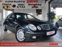 2005 Mercedes-Benz E200K 1.8 Elegance (A) No Processing Fee