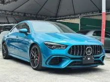 Burmester Sound, Panoramaic Roof, 360 Camera 2023 Mercedes-Benz AMG CLA45s 2.0 S 4MATIC+ Coupe