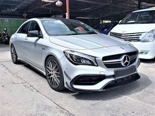 2017 Mercedes-Benz CLA45 AMG 2.0 MATIC Coupe 49K-Mil FULL-SERVICE-RECORD
