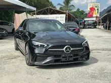 (REAR AXLE STEERING) 2023 Mercedes-Benz C200 1.5 Avantgarde AMG LINE