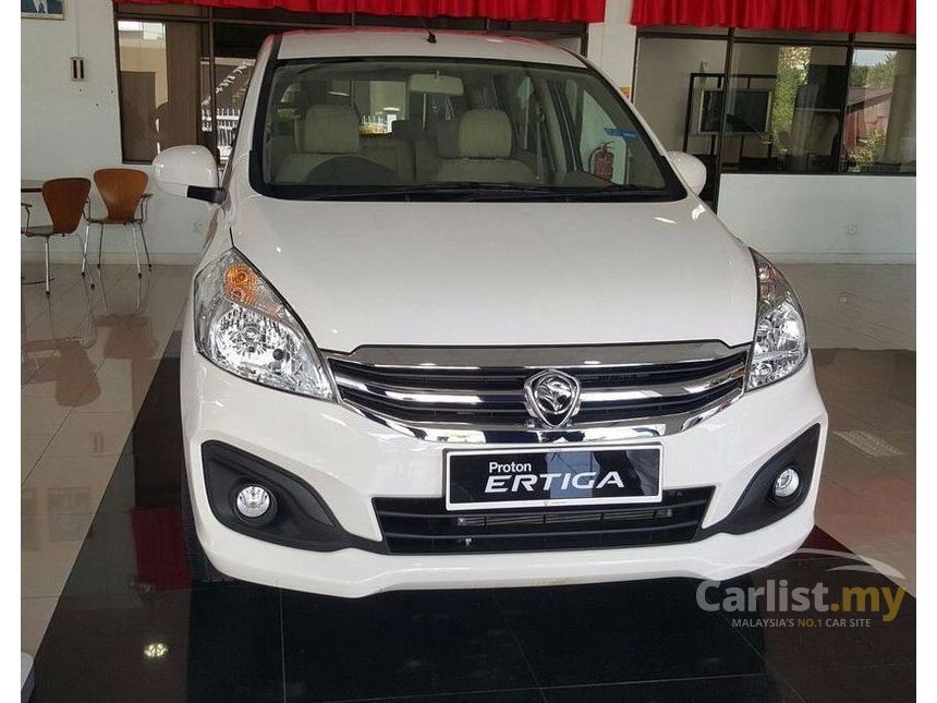 Proton Ertiga 2017 VVT 1.4 in Penang Automatic MPV White 