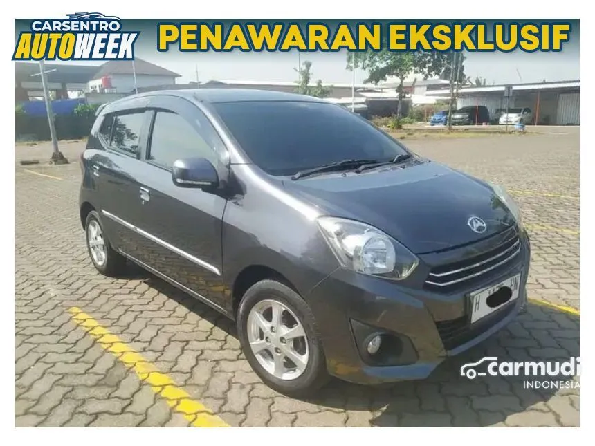 Jual Mobil Daihatsu Ayla 2017 X 1.2 di Jawa Tengah Manual Hatchback Abu