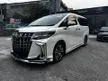 Recon Toyota ALPHARD 2.5 SC 2021 GREAT OFFER