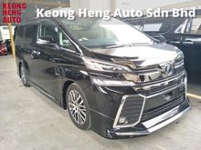 Toyota Vellfire 2.5 ZG sunroof moonroof memory pilot semi leather seats 360 view camera modeslita full Bodykit power boot 18 sport rim