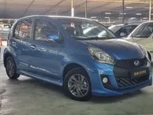 2015 Perodua Myvi 1.5 SE Hatchback //// GREAT DEAL //// LADY OWNER # BLUE BODY # FABRIC SEAT # PARKING SENSOR # SIDE MIRRIOR FOLDING