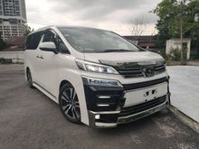 2018 Toyota Vellfire 3.5 ZG NEW FACELIFT FULL SPEC CHEAPER IN THE TOWN UNREGS