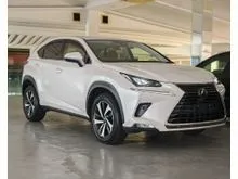 2021 Lexus NX 300 2.0 I-Package SUV, NX300, GRADE 4.5B, ORI 13K KM, SUNROOF, 360 CAMERA, BSM, RED LEATHER, HEATER SEAT, POWER BOOT, 4 LED HEADLAMP