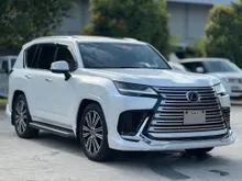 2023 Lexus LX 600 3.4 7 Seater SUV Brown Interior 7 Seat