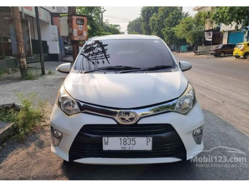 Jual Mobil Toyota Calya 2018 G 1.2 di Jawa Timur Automatic MPV Putih Rp 125.000.000