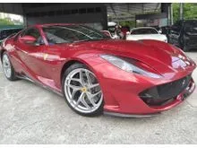 2021 Ferrari 812 Superfast 6.5 V12 Coupe  Full Carbon Specification  Passenger Display  UK Spec  Front Lifter  Only 10K Miles