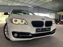 BMW 520i TWIN TURBO M-SPORT 1YEAR WARRANTY 2015,NEW FACELIFT MODEL,3 DIFFERENT LIGHTS COLOUR METER,BMW ADAPTIVE LED,M-SPORT STEERING,ONE DATIN OWNER
