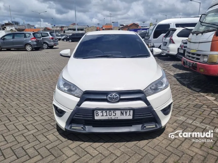 Jual Mobil Toyota Yaris 2016 TRD Sportivo 1.5 di Banten Automatic Hatchback Putih Rp 140.000.000