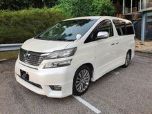 2011 Toyota Vellfire 2.4 Z Platinum MPV