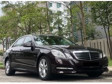 2011 Mercedes-Benz E250 CGI 1.8 Avantgarde 2 DIGITS NUMBER PLATE