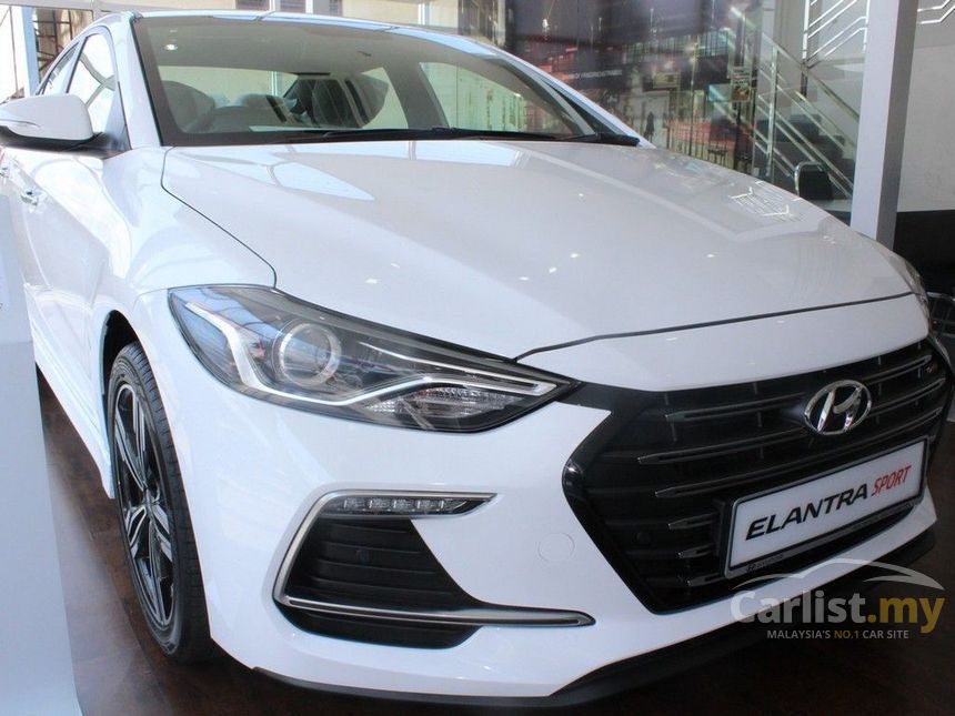 Hyundai Elantra 2017 Sport 1 6 In Johor Automatic Sedan White For 2017 Hyundai Elantra Sport Sedan