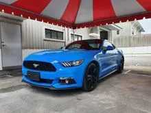 2018 FORD MUSTANG 2.3 COUPE // GRABBER BLUE // SHAKER SOUND SYSTEM // ORIGINAL MILEAGE 46K+ KM //