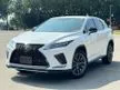Recon 2019 Lexus RX300 2.0 F Sport [5/A] [ Facelift, 4 CAM, 4 LED, Rear Electric Seat, Red Leather]