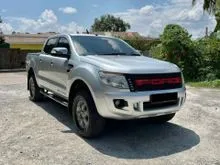 [ LOANKEDAI ] 2014 Ford Ranger 2.2 XLT Hi-Rider Dual Cab Pickup 4x4 6AT AndroidPlayer ReverseCamera CBU LikeNEW
