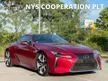 Recon 2019 Lexus LC500 5.0 V8 S Package Coupe Unregistered 21 Inch Forged Rim Carbon Fiber Roof Top KeyLess Entry Push Start Digital Meter