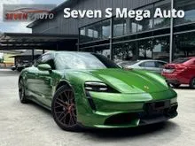 2021 Porsche Taycan 0.0 Turbo Sedan FULL SPEC BURMESTER SPEAKER PASSANGER DISPLAY TIP TOP CONDITION LOW MILEAGE PRICE CAN NEGO UNTIL LET GO