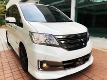 2013 Nissan Serena 2.0 S-Hybrid High-Way Star Two Power Door Full Version Under Nissan Full Service Record