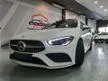Recon 2020 Mercedes-Benz CLA180 1.3 AMG Line Coupe Unregister ** Sedan ** Sunroof ** Ambient Light ** Reverse Camera ** 18inch AMG Rims ** Warranty - Cars for sale
