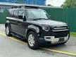 Recon 2021 JPN SPEC PANORAMIC SUNROOF ROOF RACK BLACK INT LEATHER DIGITAL METER LED 360CAM APPLE PLAY Land Rover Defender 110 D300 3.0 Diesel TURBO UNREG