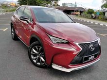 2016 Lexus NX200t 2.0 F Sport 1 YEAR WARRANTY 1 OWNER TIP TOP CONDITION