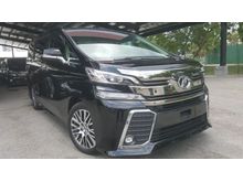 UNREG 2015 Toyota Vellfire 2.5 ZG JBL SunRoof 100 UNITS SALES