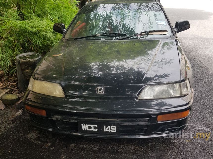 Honda Crx 1991 Si 1 6 在 State Manual手动挡hatchback Black 于 价格 Carlist My