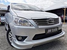 2012 Toyota Innova 2.0 G MPV (A) FULL SPEC TIP TOP TAK ADA LICENSE BOLEH LULUS, BLACKLIST CAN LOAN