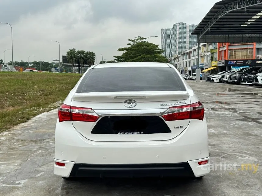 2015 Toyota Corolla Altis G Sedan