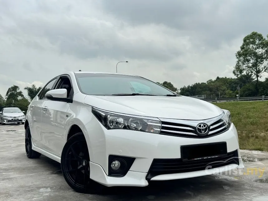 2015 Toyota Corolla Altis G Sedan