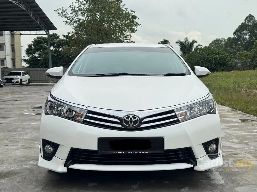 2015 Toyota Corolla Altis G Sedan